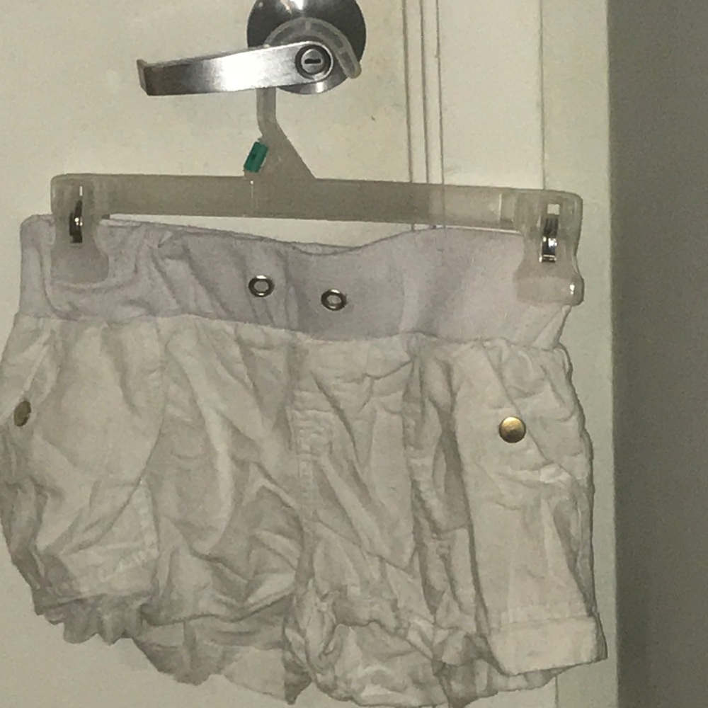 White shorts I promise they’re shorts lol